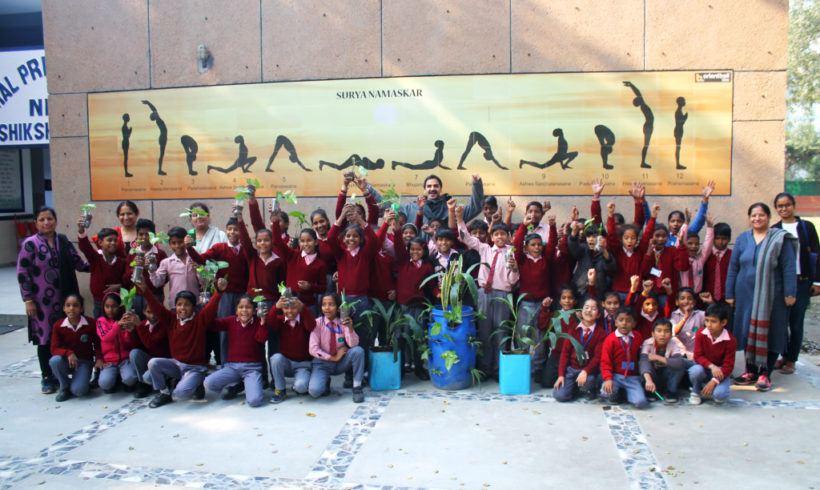 Upcycled Air Detox Planter Workshops and Installations with National Geographic