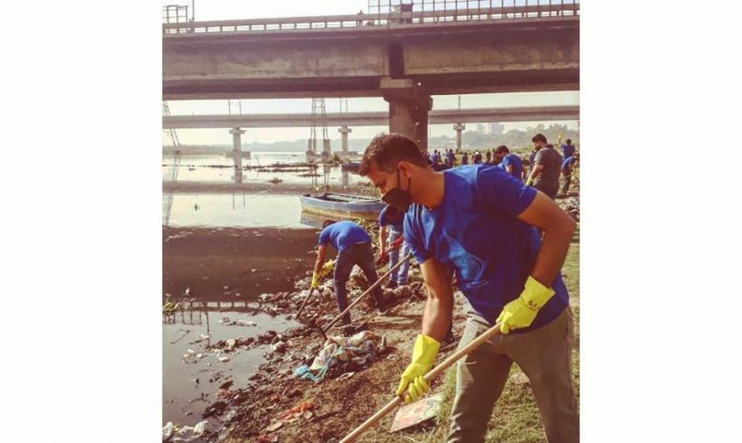 Yamuna Shramdaan with Beam Suntory