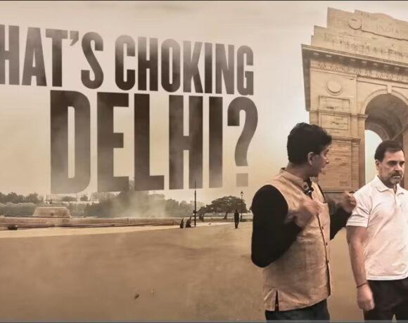 Whats Choking Delhi – Vimlendu Jha in conversation with Rahul Gandhi